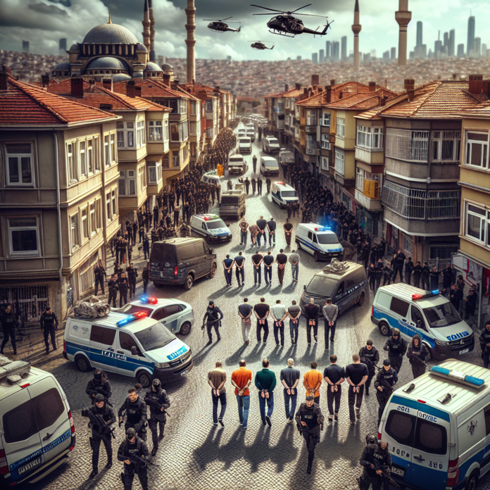 Turkish authorities bust 3 organized crime syndicates, arresting 45 suspects