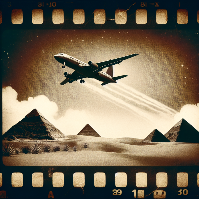 Video showing the aftermath of a plane crash at Egypt airport is old
