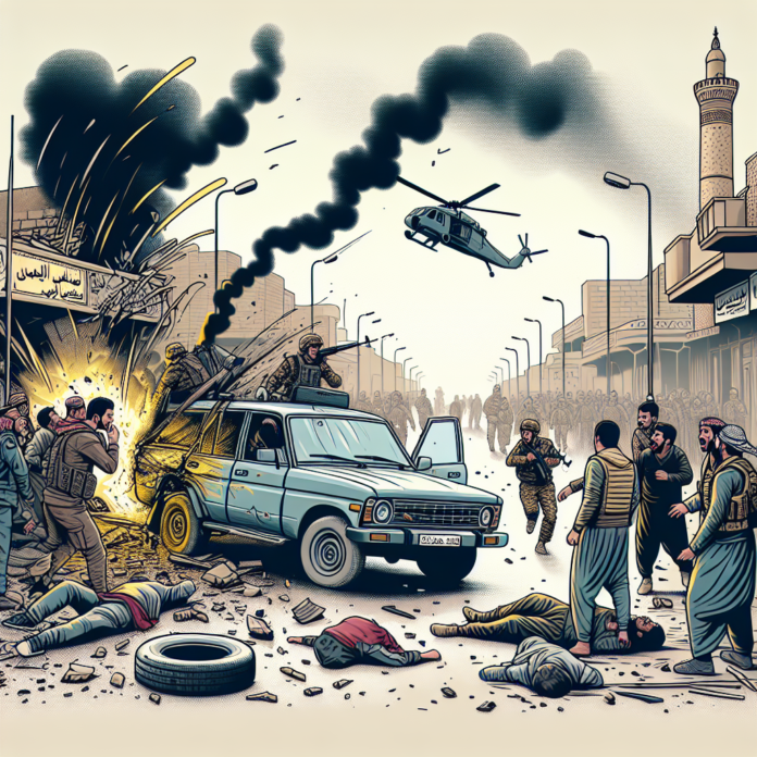 PKK Members Injured in Car Bombing in Northern Iraq