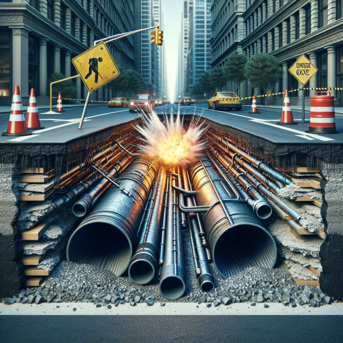 CSFD responds to hit gas line along Bradley Road Wednesday afternoon