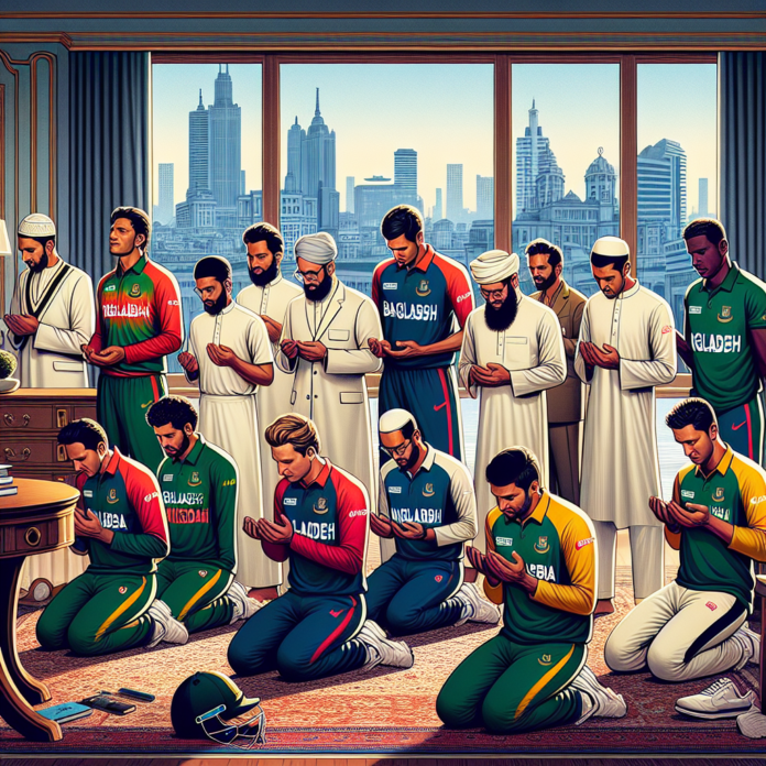 Bangladesh cricketers skip Gwalior mosque visit, hold Friday prayers at team hotel ahead of 1st T20I vs India - Hindustan Times