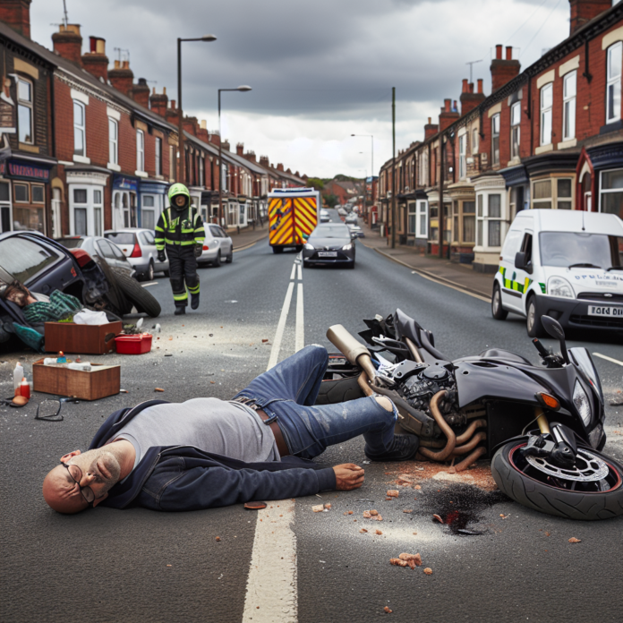 Man in hospital with life threatening injuries and biker also treated after Doncaster road smash - Doncaster Free Press