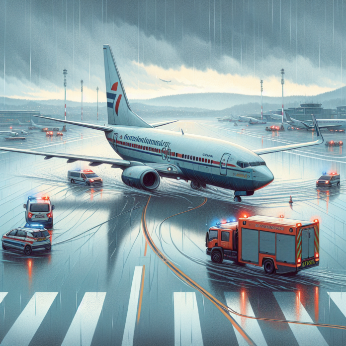 KLM Boeing 737 Skids Off Runway During Emergency Landing at Oslo Torp Sandefjord Airport: New Report You Need To Know - Travel And Tour World
