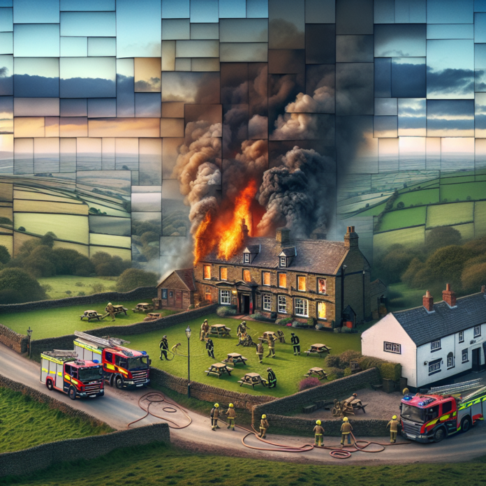 Fire service issue update on blaze at pub in Derbyshire town – which saw five crews deployed to scene - Derbyshire Times