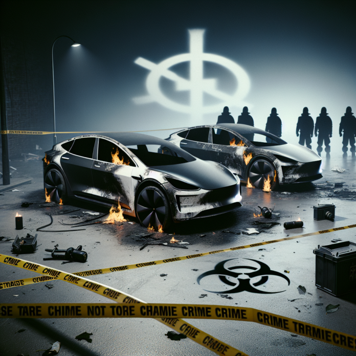 Tesla arson attacks investigated as 'domestic terrorism,' backed by radical group tied to 2020 riots - The Times of India