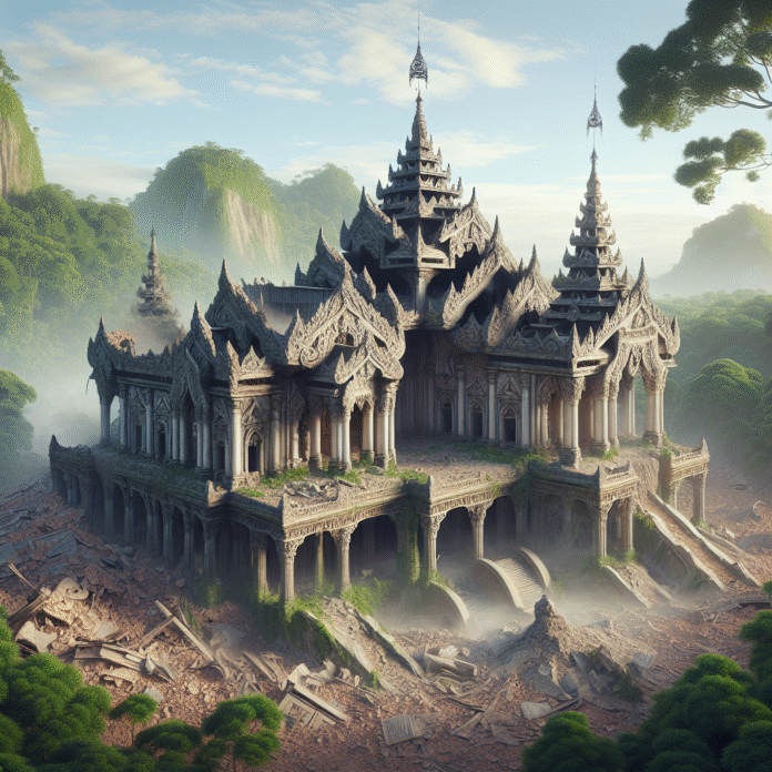 7.7-magnitude earthquake reveals ancient royal structure in Myanmar - MSN