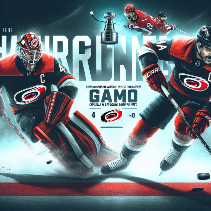 Svechnikov, Andersen lead Hurricanes past Capitals 4-0 in Game 3 of 2nd-round playoff series - The Cumberland Times-News