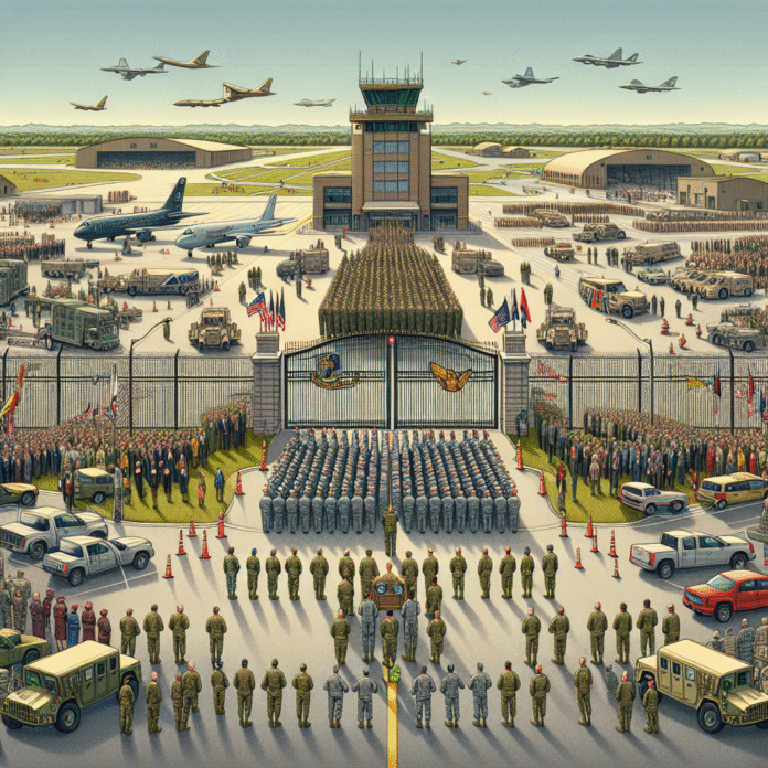 PHOTOS: Battle Creek Air National Guard Base opens new main gate - wwmtarc