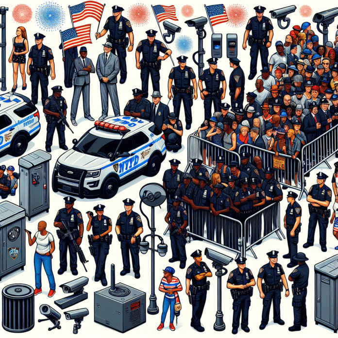 NYPD steps up security for NYC 4th of July festivities amid heightened threat level - KTEN