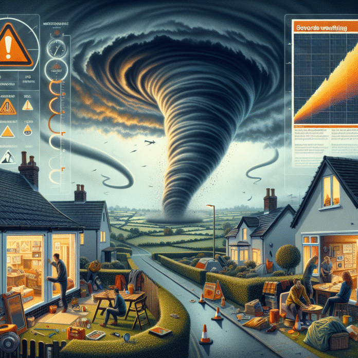Millions of Britons told to brace for tornado as Met Office upgrades storm warnings to amber - MSN
