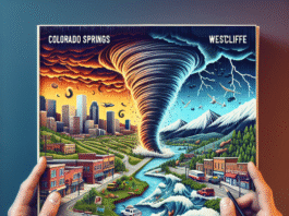 Westcliffe: Twister near Silver Cliff amid tornado, flash flood warnings for Colorado Springs - Watch - Hindustan Times - Hindustan Times
